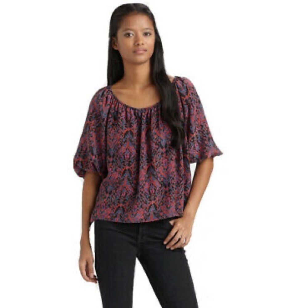 Joie Newbury 100% silk blouse, S